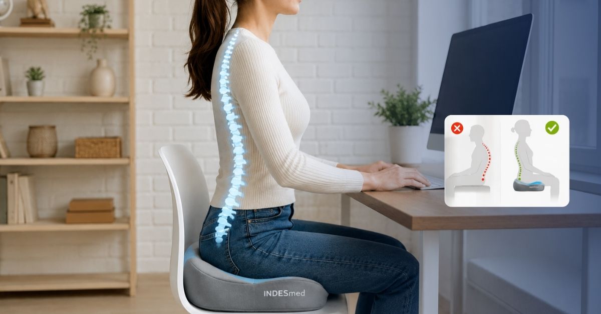 Perché un cuscino ergonomico migliora la postura da seduti?