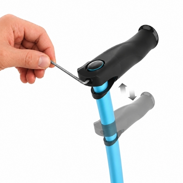 /it/bastoni-immagini/Bastone con impugnatura ergonomica in silicone anti-tendinite