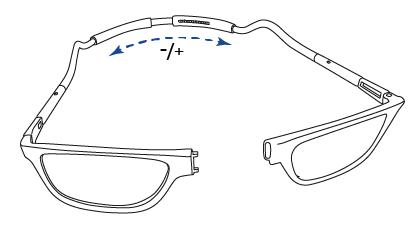 Eyeglasses holder strap, patented regulation system, flexible TPE